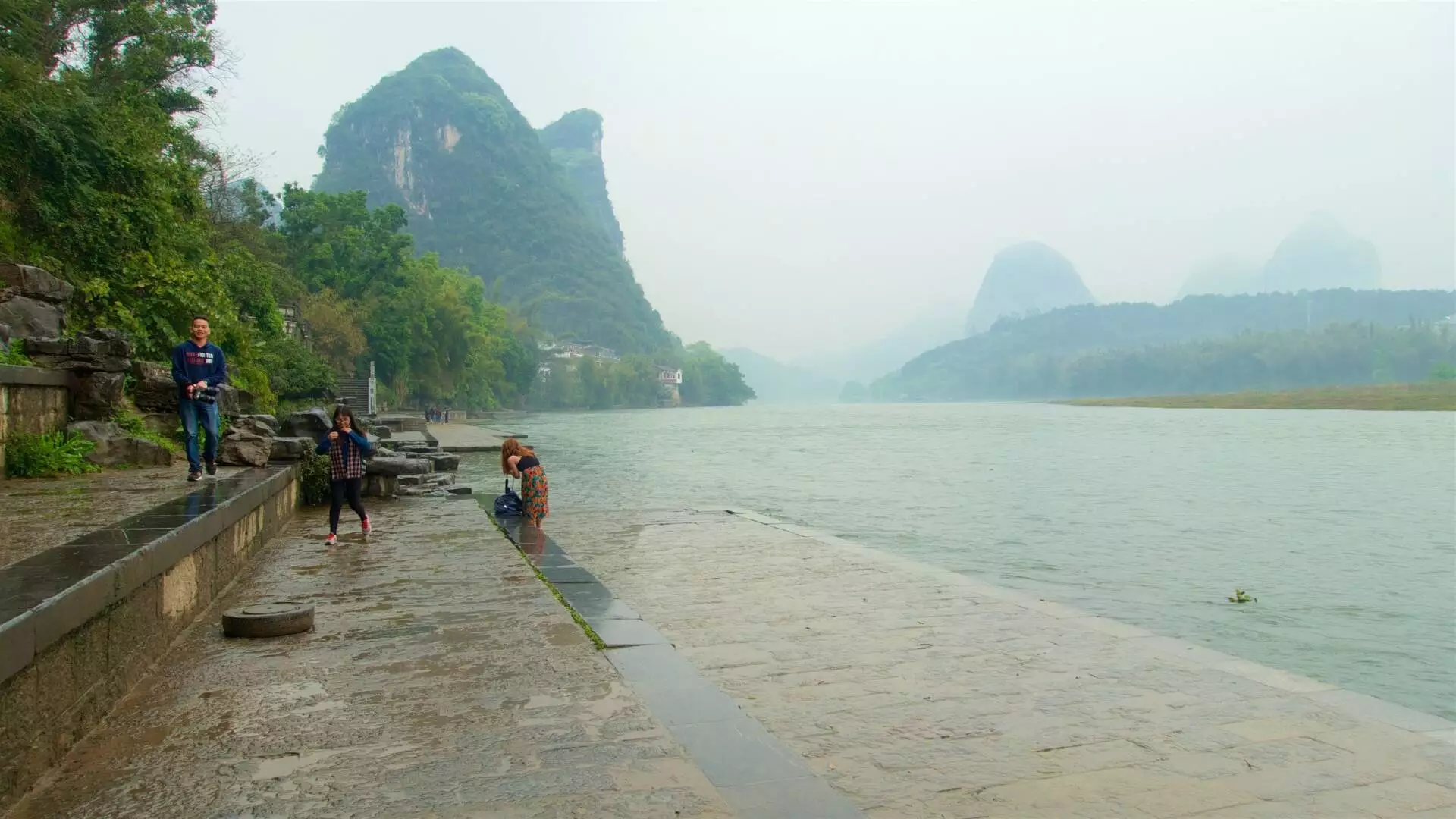 Yulong River On Guilin In China