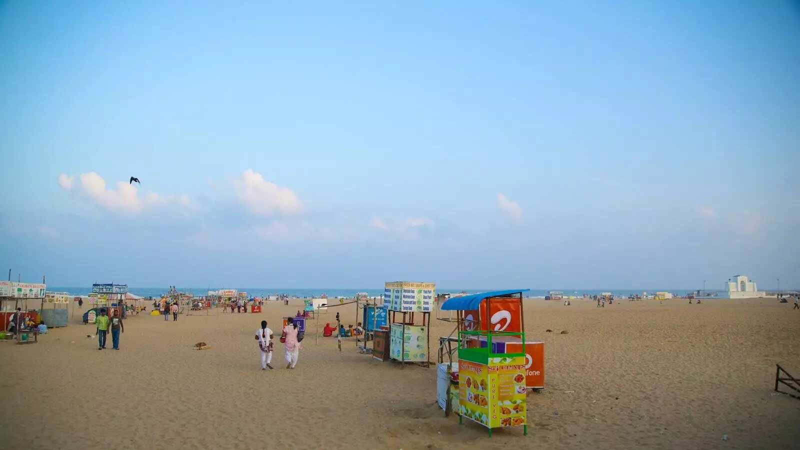 Elliots Beach Chennai India