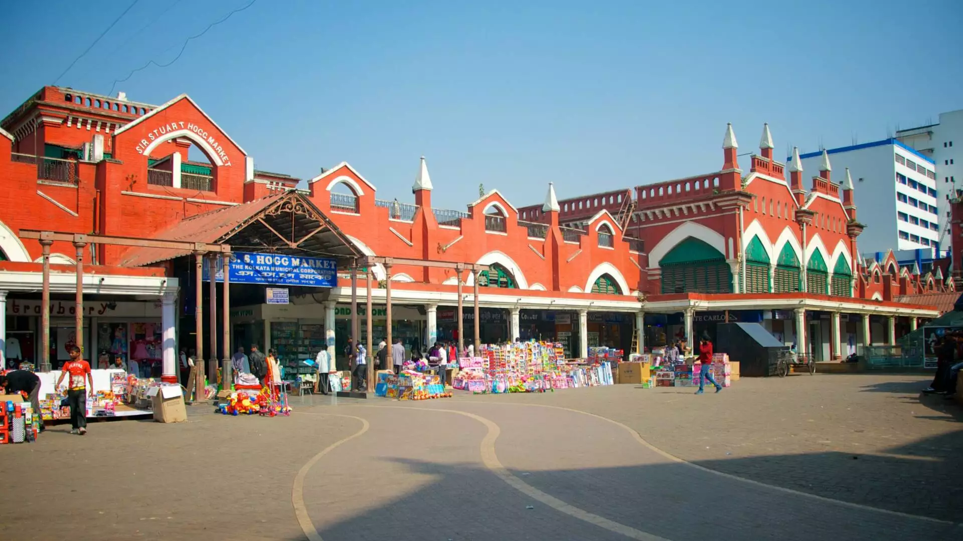 New Market On Kolkata In India