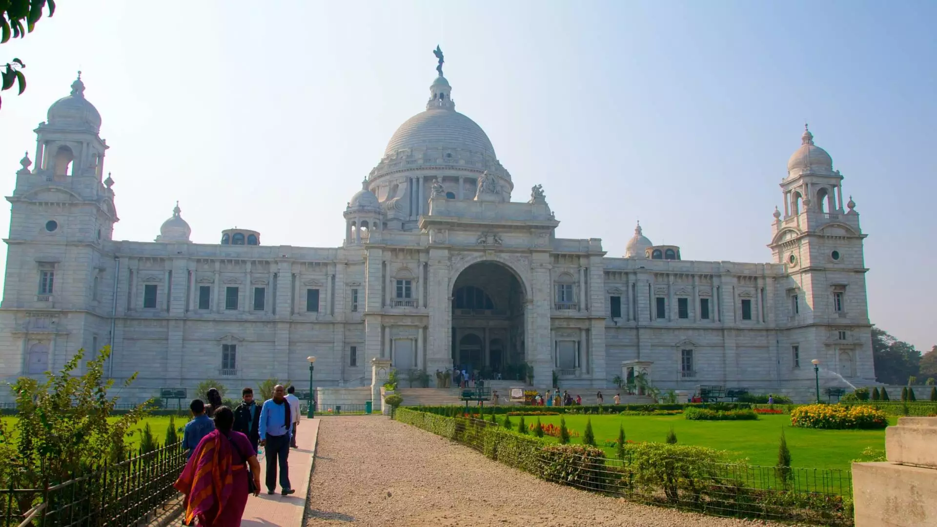 Victoria Memorial On Kolkata In India