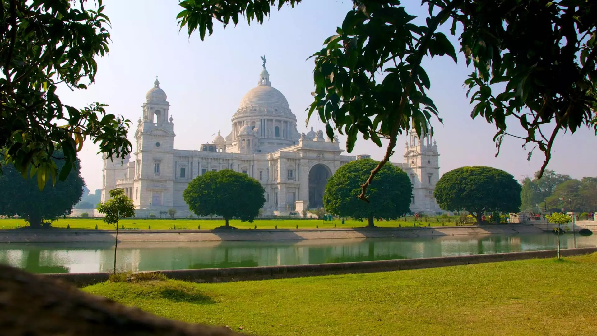 Victoria Memorial On Kolkata In India