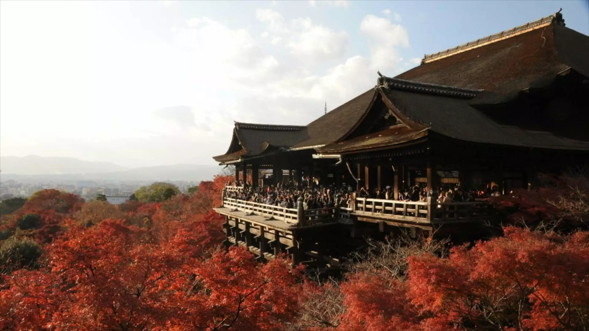 Kiyomizu Temple On Kyoto In Japan