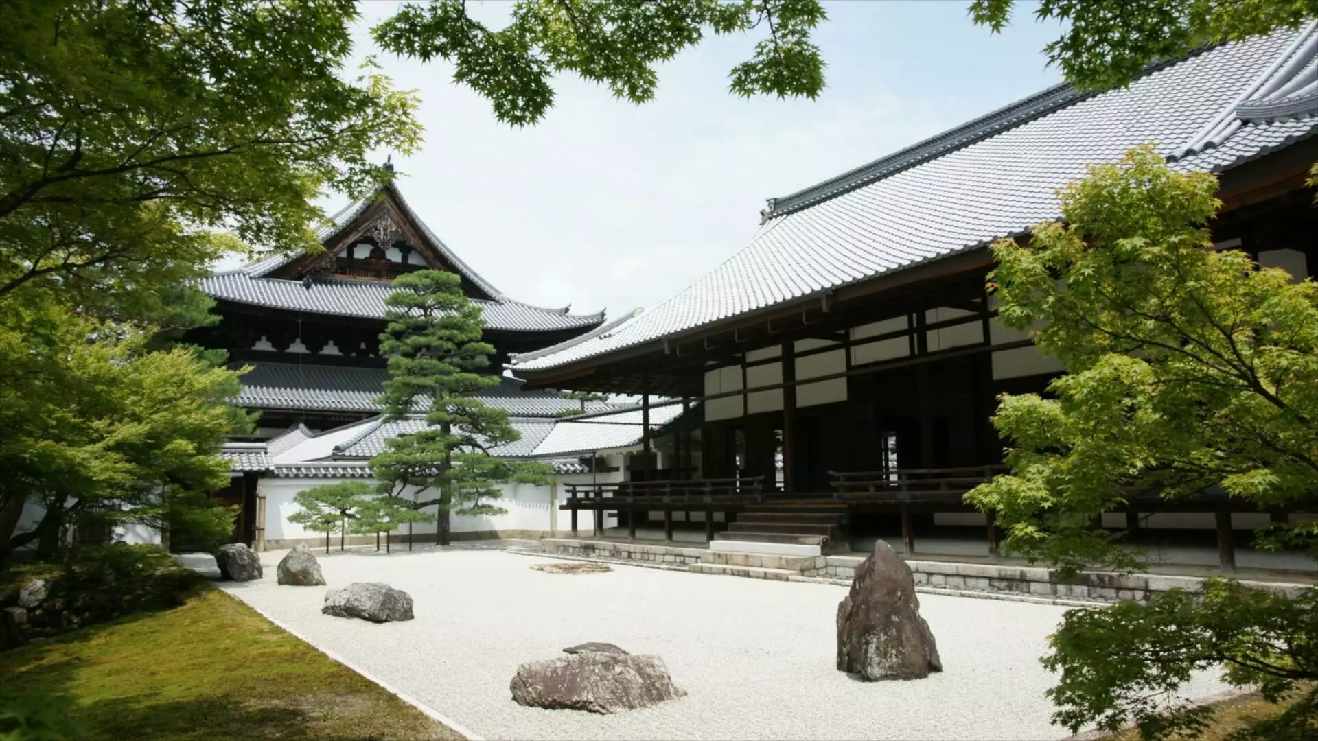 Shokoku Ji Temple On Kyoto In Japan