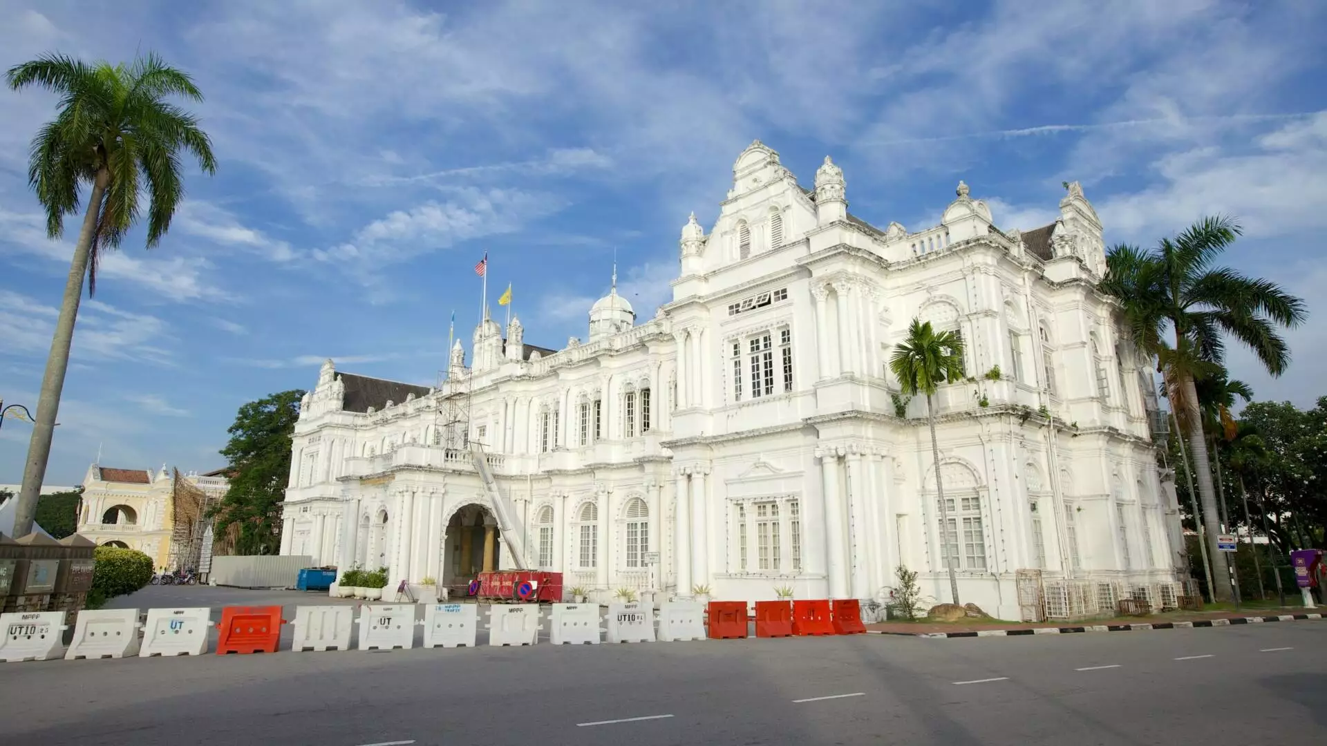 Penang City Hall On Penang Island In Malaysia