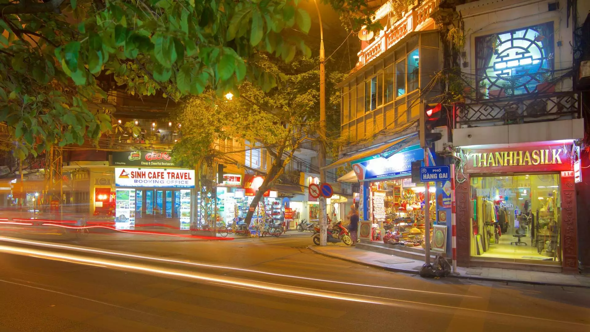 French Quarter On Hanoi In Vietnam