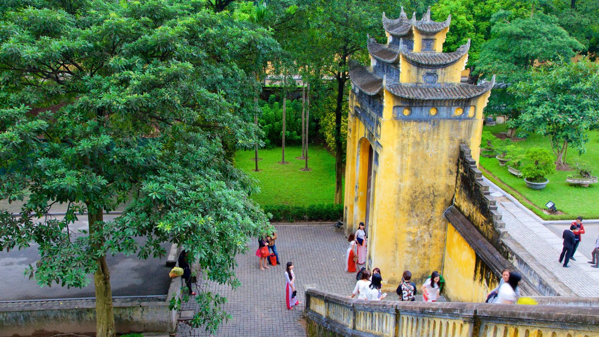 Hanoi Citadel On Hanoi In Vietnam