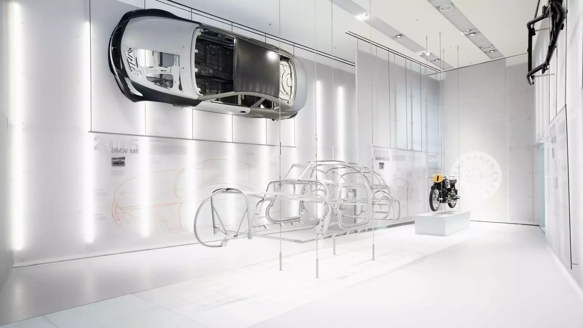 Bmw Museum On Munich In Germany