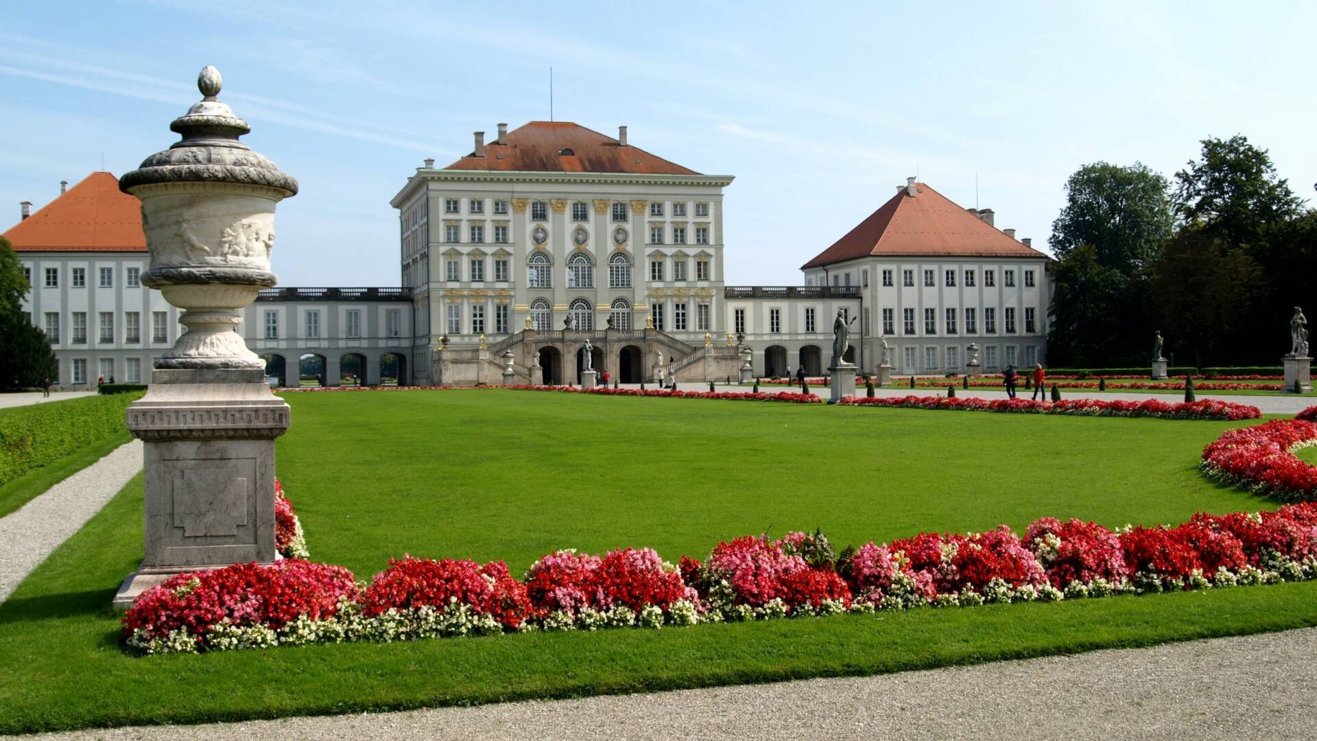 Nymphenburg Palace On Munich In Germany
