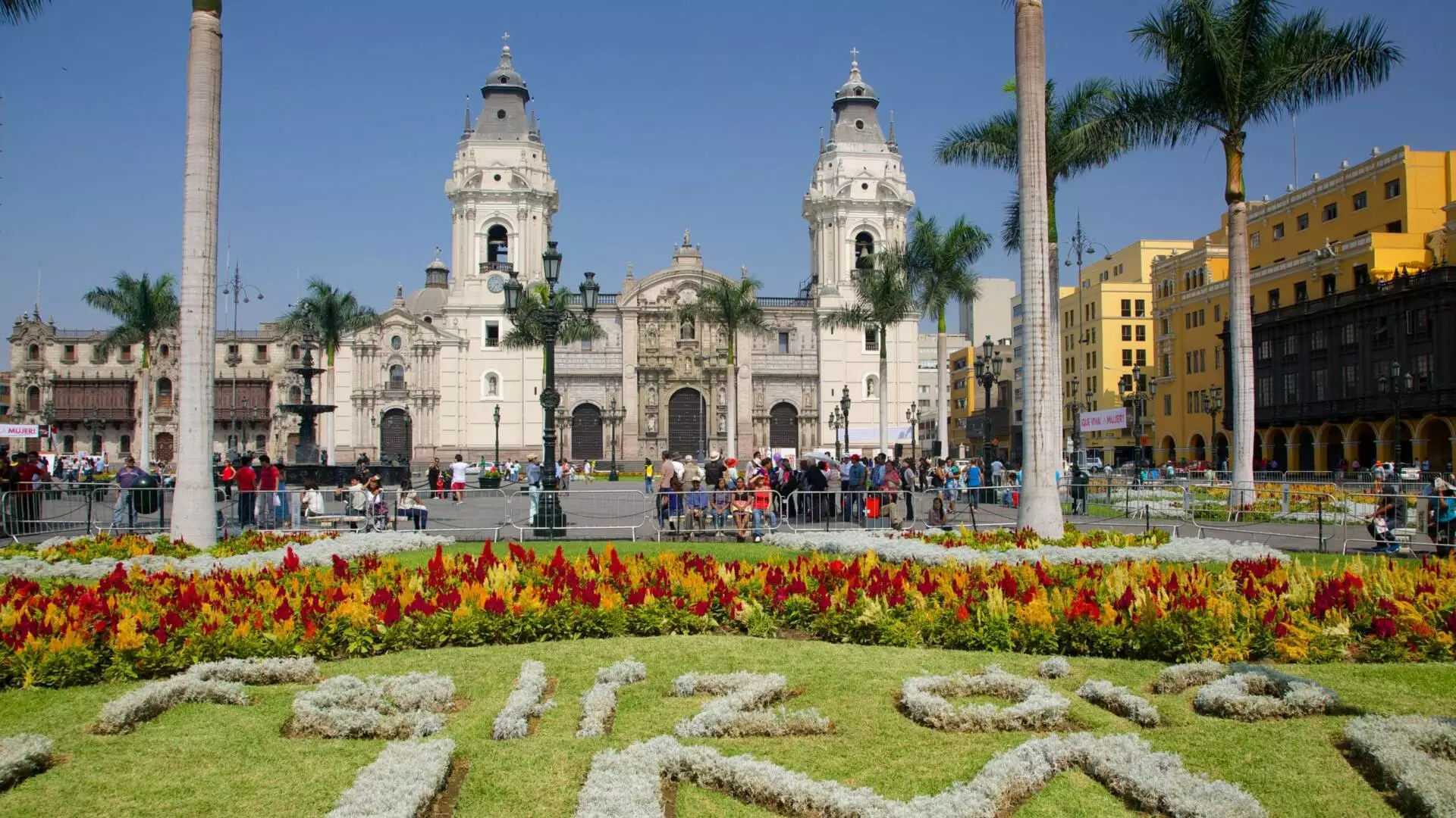 Plaza Mayor On Lima In Peru